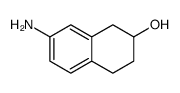7-amino-1,2,3,4-tetrahydronaphthalen-2-ol Structure