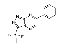 4-phenyl-9-(trifluoromethyl)-1,2,5,7,8-pentazabicyclo[4.3.0]nona-2,4,6 ,8-tetraene structure