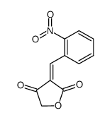 3-((2-Nitrophenyl)methylene)-2,4(3H,5H)-furandione Structure