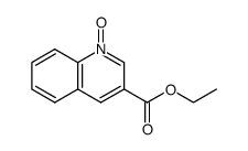 3-(ethoxycarbonyl)quinoline 1-oxide Structure