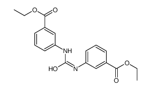 ethyl 3-[(3-ethoxycarbonylphenyl)carbamoylamino]benzoate结构式