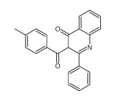 3-(4-methylbenzoyl)-2-phenyl-3H-quinolin-4-one Structure