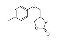 4-[(4-methylphenoxy)methyl]-1,3-dioxolan-2-one Structure