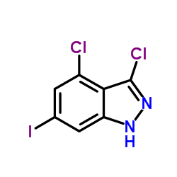 3,4-Dichloro-6-iodo-1H-indazole picture
