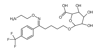 Desmethyl Fluvoxamine β-D-Glucuronide结构式