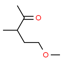 2-Pentanone, 5-methoxy-3-methyl- (9CI) Structure