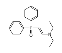 2-diphenylphosphoryl-N,N-diethylethenamine结构式