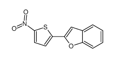 2-(5-nitrothiophen-2-yl)-1-benzofuran Structure