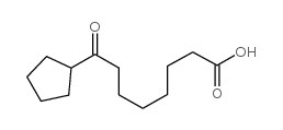 8-cyclopentyl-8-oxooctanoic acid结构式