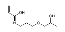 N-[3-(2-hydroxypropoxy)propyl]prop-2-enamide Structure