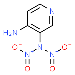 3,4-Pyridinediamine,N,N-dinitro-(9CI) structure