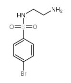 N-(2-氨乙基)-4-溴苯磺酰胺结构式