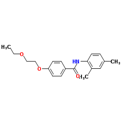 N-(2,4-Dimethylphenyl)-4-(2-ethoxyethoxy)benzamide Structure