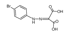(4-bromo-phenylhydrazono)-malonic acid Structure