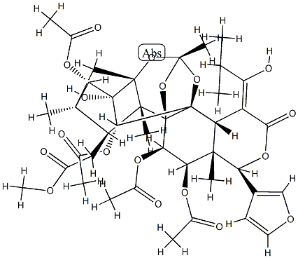 11α,12α-Bis(acetyloxy)-15-[(Z)-1-hydroxy-2-methylpropylidene]phragmalin 3,30-diacetate picture