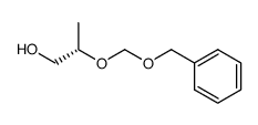 (S)-(+)-2-<(benzyloxy)methoxy>propan-1-ol结构式