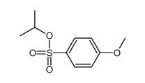 propan-2-yl 4-methoxybenzenesulfonate结构式