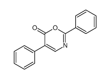 2,5-diphenyl-1,3-oxazin-6-one结构式
