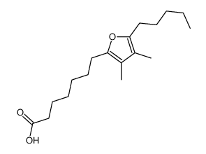 7-(3,4-dimethyl-5-pentylfuran-2-yl)heptanoic acid Structure