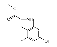 Methyl 2,6-dimethyl-L-tyrosinate结构式