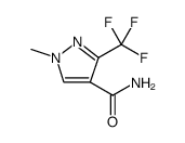 1-甲基-3-(三氟甲基)-1H-吡唑-4-甲酰胺结构式