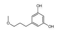 5-(3-methoxypropyl)benzene-1,3-diol Structure