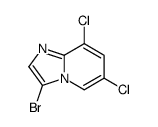 3-Bromo-6,8-dichloroimidazo[1,2-a]pyridine structure