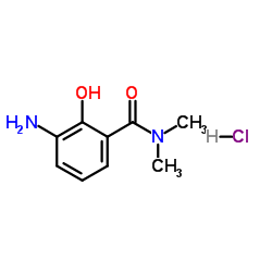 3-Amino-2-hydroxy-N,N-dimethylbenzamide hydrochloride structure