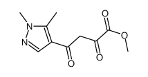 4-(1,5-DIMETHYL-1 H-PYRAZOL-4-YL)-2,4-DIOXO-BUTYRIC ACID METHYL ESTER picture