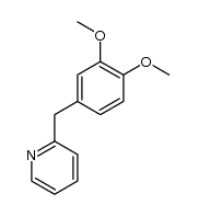 2-(3,4-dimethoxybenzyl)pyridine结构式