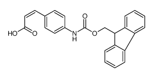 FMOC-4-AMINOCINNAMIC ACID结构式