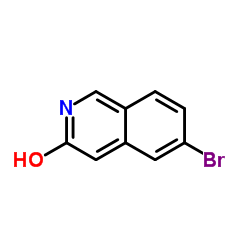 6-Bromo-3-hydroxyisoquinoline Structure