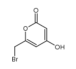 6-bromomethyl-4-hydroxy-2-pyrone Structure