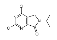 2,4-二氯-6-异丙基-5,6-二氢吡咯并[3,4-d]嘧啶-7-酮结构式