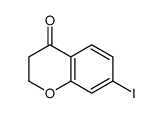 7-Iodo-4-chromanone structure