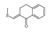 2-(methylsulfanylmethylidene)-3,4-dihydronaphthalen-1-one结构式