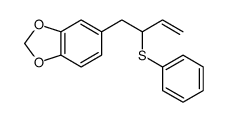 5-(2-phenylsulfanylbut-3-enyl)-1,3-benzodioxole Structure