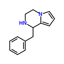 1-Benzyl-1,2,3,4-tetrahydropyrrolo[1,2-a]pyrazine Structure