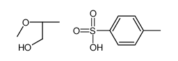 (2S)-2-methoxypropan-1-ol,4-methylbenzenesulfonic acid结构式