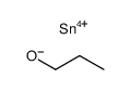 propan-1-ol; tin-tetrapropylate Structure