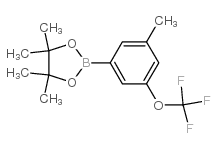 4,4,5,5-Tetramethyl-2-(3-methyl-5-(trifluoromethoxy)-phenyl)-1,3,2-dioxaborolane picture