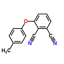 3-(p-Tolyloxy)phthalonitrile structure