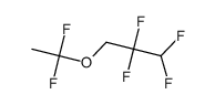 3-(1,1-difluoroethoxy)-1,1,2,2-tetrafluoropropane Structure