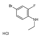 4-Bromo-N-ethyl-2-fluoroaniline HCl picture