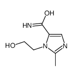 3-(2-hydroxyethyl)-2-methylimidazole-4-carboxamide Structure