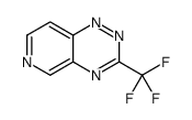 3-(trifluoromethyl)pyrido[3,4-e][1,2,4]triazine结构式