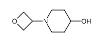 1-(oxetan-3-yl)piperidin-4-ol Structure