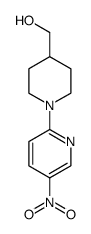 (1-(5-nitropyridin-2-yl)piperidin-4-yl)methanol Structure