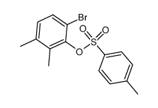 1-bromo-2-(tosyloxy)-3,4-dimethylbenzene结构式