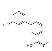 3-(3-hydroxy-5-methylphenyl)-N-methylbenzamide结构式